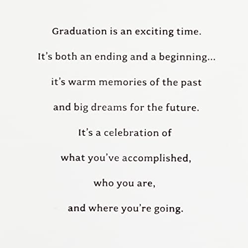 Hallmark Graduation Card (Celebrating You) - Image 3