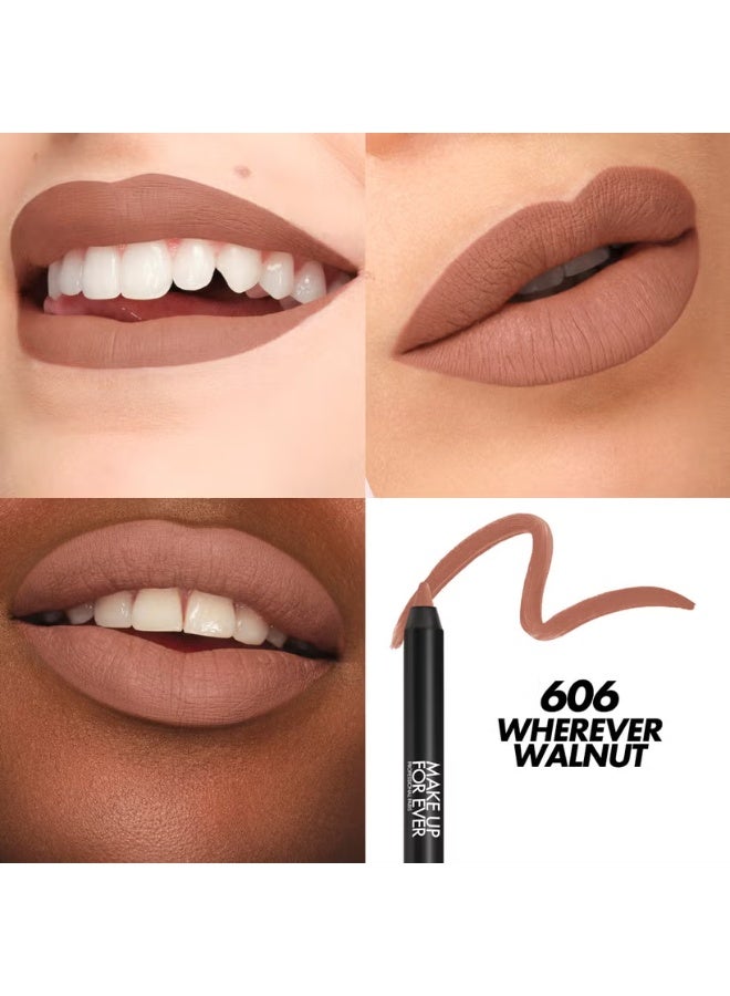 ميك اب فور ايفر قلم تلوين الفنان إكستريم من ميك أب فور إيفر - 606 لون الجوز أينما كان - Image 2