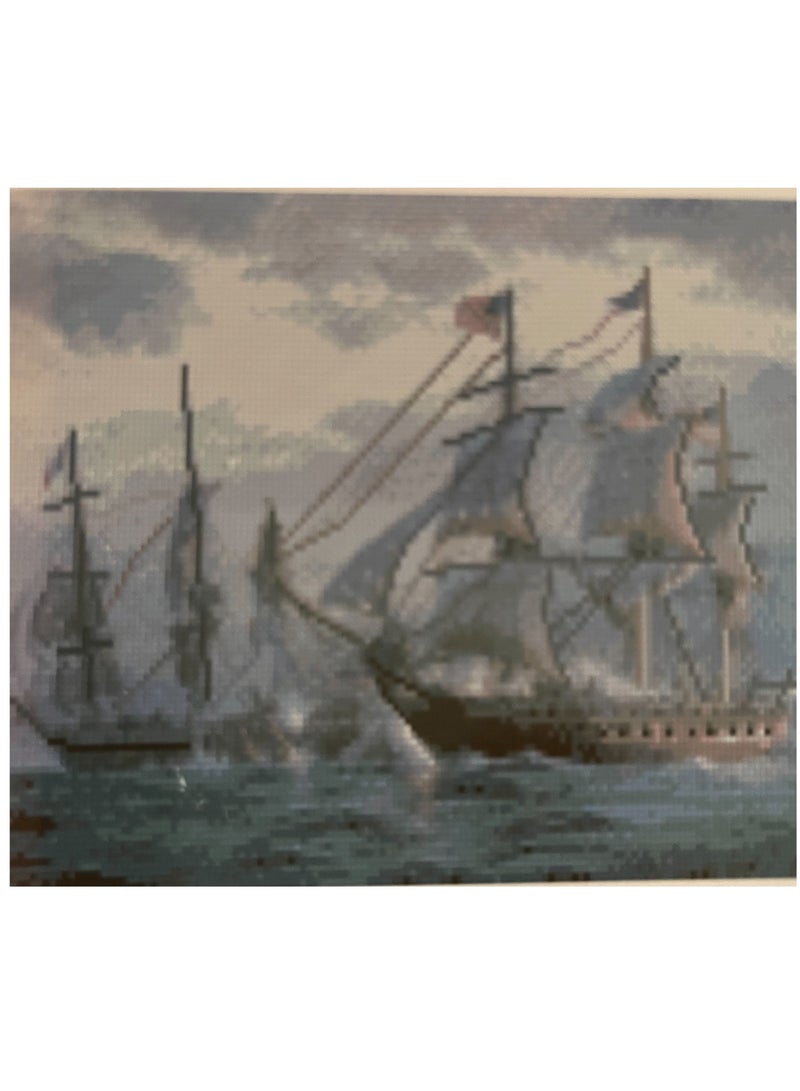 STRATEG DIY 5D Round Diamond Painting Multicolor - Image 2