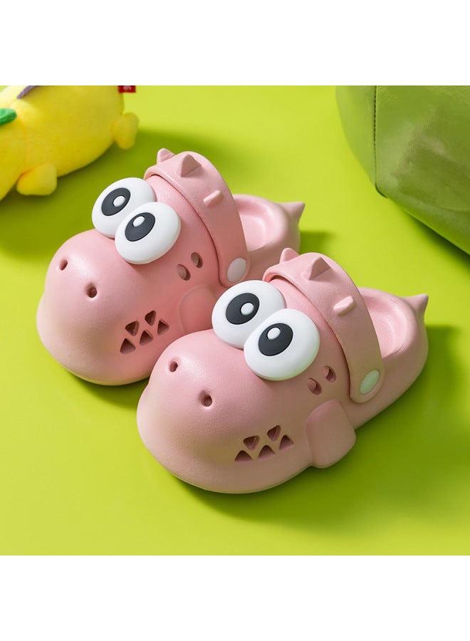 Dinosaur Cute Children's Slippers For Boys And Girls Summer Indoor And Outdoor Wear Non-slip Wear-resistant Household Sandals And Slippers Cute Shoes