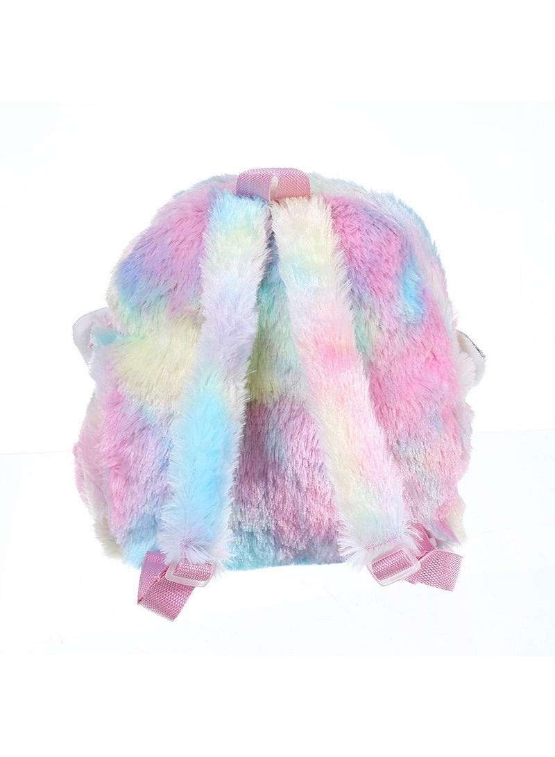LIMOS kids Unicorn plush backpack cute cartoon Soft travel casual Schoolbag Leisure Bag - Image 4
