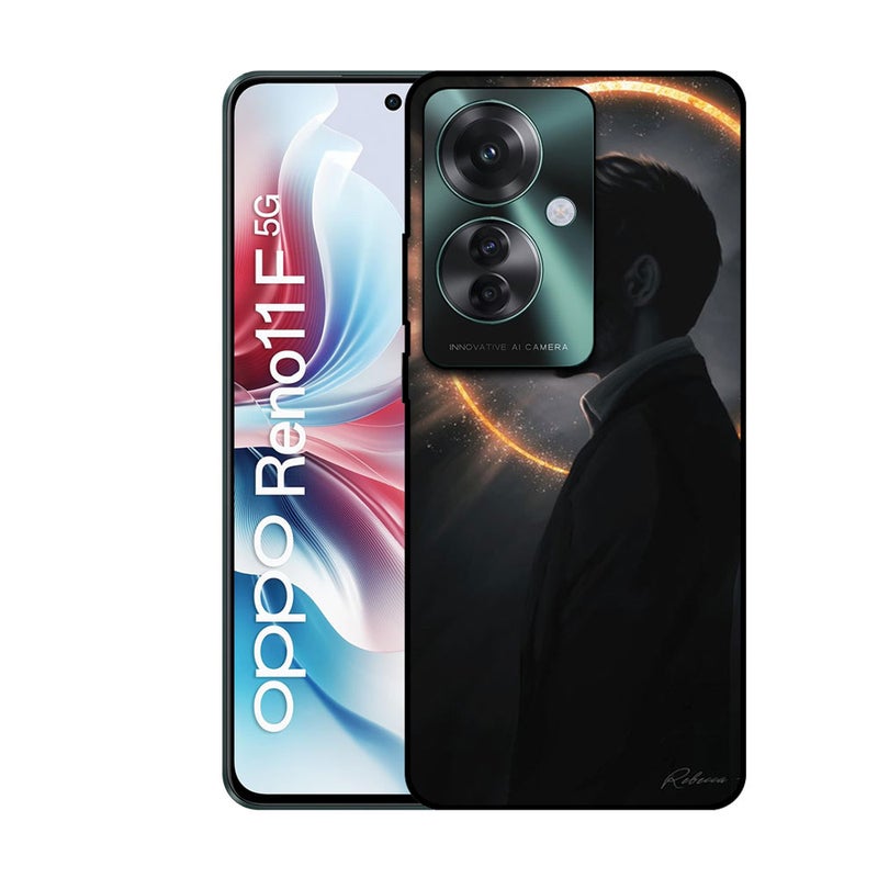 EYE CATCH Printed Protective Case Cover For Oppo Reno 11 F -  Lucifer Man - Image 1