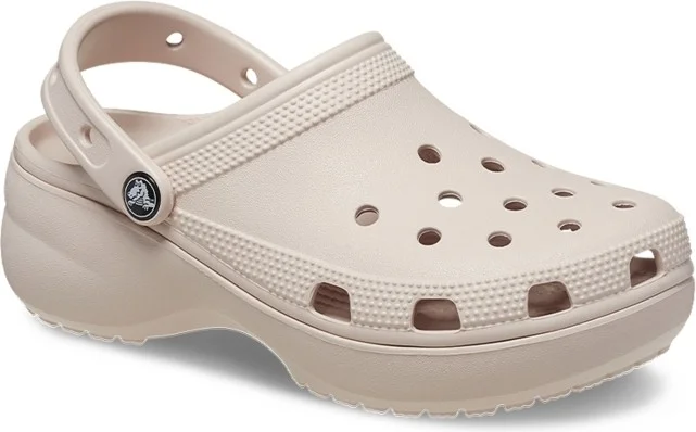 crocs Classic Platform Clog W Salmon Women's Sandals 206750-6UR