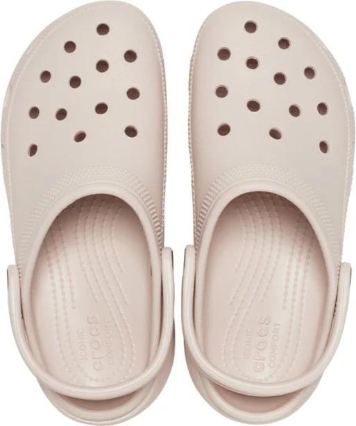 crocs Classic Platform Clog W Salmon Women's Sandals 206750-6UR