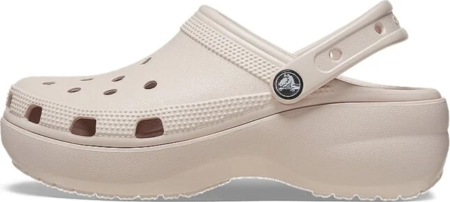 crocs Classic Platform Clog W Salmon Women's Sandals 206750-6UR