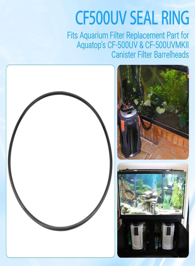 Avixturo CF500UV Seal Ring for Canister Filters,Aquarium Filter Replacement Part for Aquatop’s CF-500UV & CF-500UVMKII Canister Filter Barrelheads - Image 4