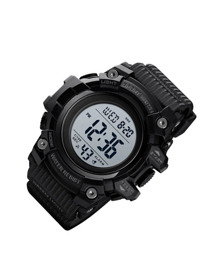 Men's Rubber Digital Watch 1552 - Image 4