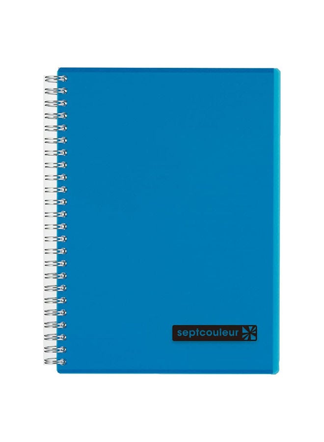 NIBEMINENT Septcouleur Notebook Ruled A5, 80 Pages Blue