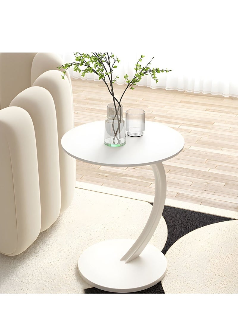 DubaiGallery Small coffee table light luxury side a few small apartment living room sofa mini coffee table balcony bedroom bed place table corner  - Image 1