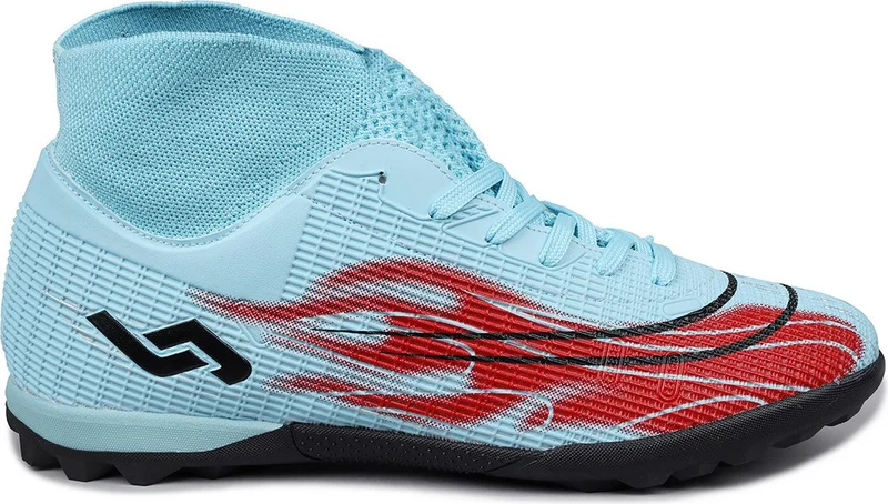 Jump 29677 Blue - Red AstroTurf Football Boots with Socks