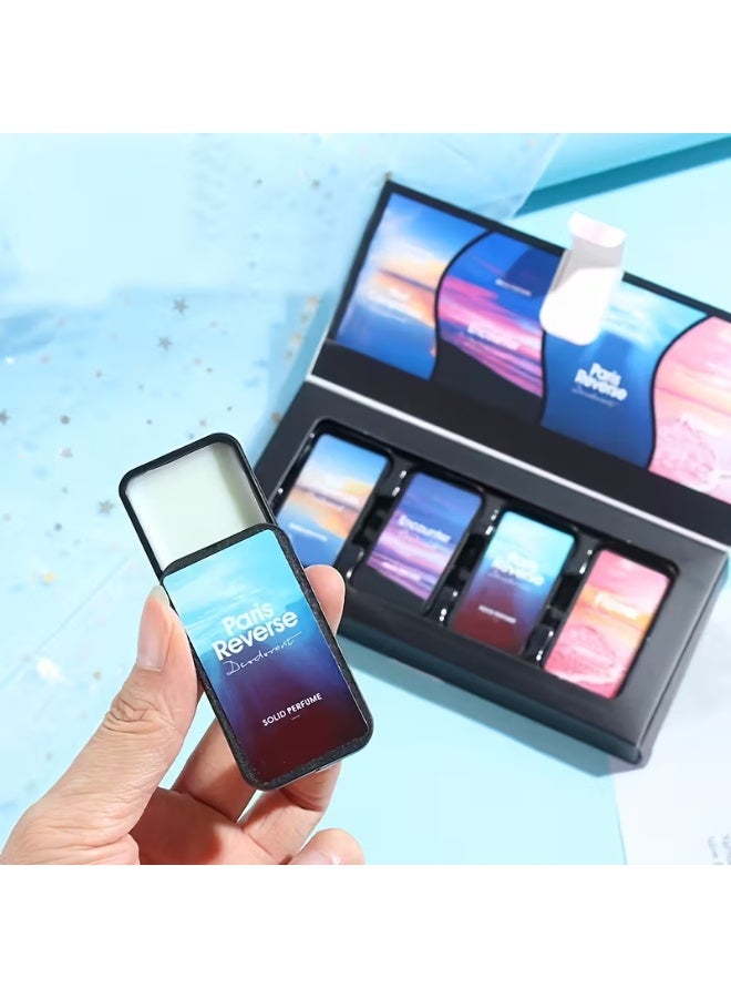 Trending Solid Perfume Combo – Long-Lasting, Alcohol-Free | Pocket Solid Fragrance for Men & Women | Travel Friendly | Gift Pack - Image 2