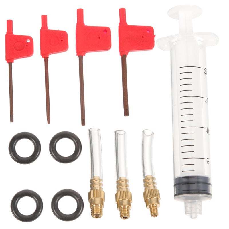 Portable Bicycle Brake Bleed Kit for Mountain Bikes Includes Oil Bleed Head Repair Tool Set - Image 2