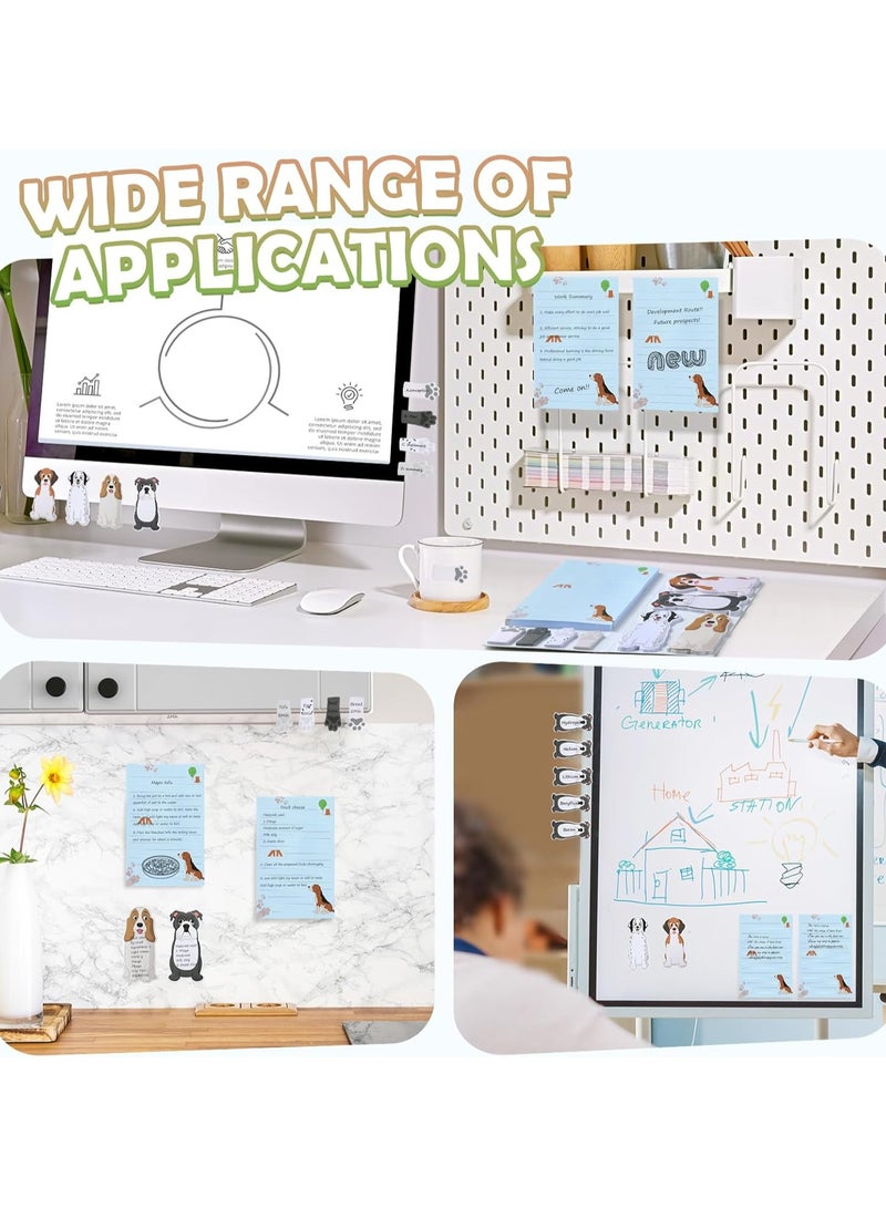 NIIMBOT Dog Sticky Notes Set, Planner Sticky Note Dividers Tabs 300 Sheets, Cute Animals Shape Markers Flags Self-Stick Memo Pads for Dog Lovers Home Office School Supplies - Image 5
