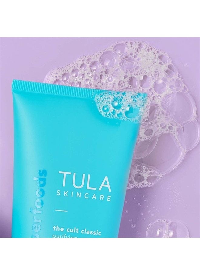 TULA - Skin Care The Cult Classic Purifying Face Cleanser (Travel-Size) | Gentle and Effective Face Wash, Makeup Remover, Nourishing and Hydrating | 1 oz. - Image 1