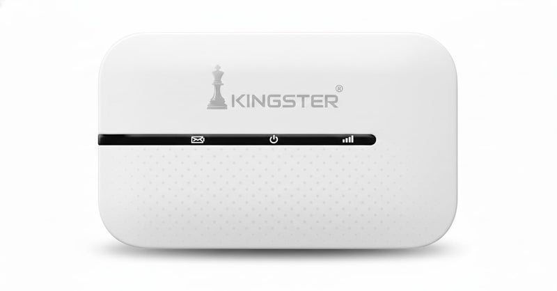KINGSTER 4G LTE Portable WiFi Hotspot with SIM Slot | Pocket WiFi Router | All SIM Support | Up to 150Mbps Speed | 2100mAh Battery | Wireless Internet Dongle for Travel, Laptop & Home - Image 3