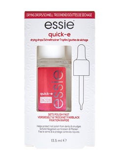 essie كويك إي، قطرات سريعة الجفاف لطلاء الأظافر، 13.5 مل 