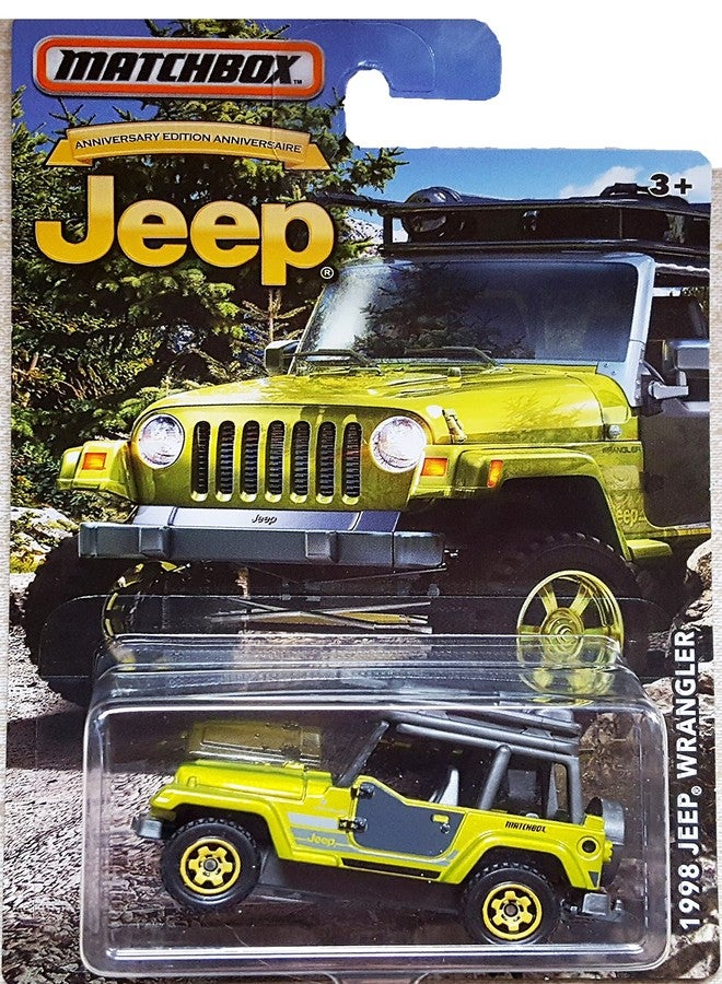 MATCHBOX LIMITED EDITION WRANGLER ANNIVERSARY EDITION GREEN 1998 WRANGLER DIE-CAST by Matchbox - Image 1