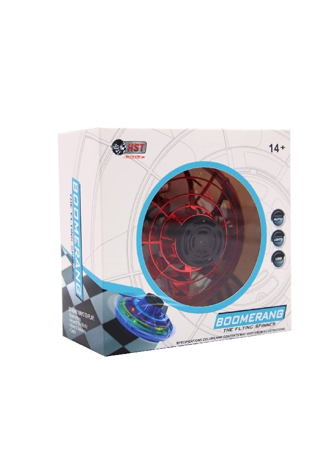 اتش اس تي سبينر عالي السرعة وسلس بتصميم مضيء مع حامل سلسلة أحمر 17 × 5.5 × 9.5 سم TSM-F002-2-R - Image 5