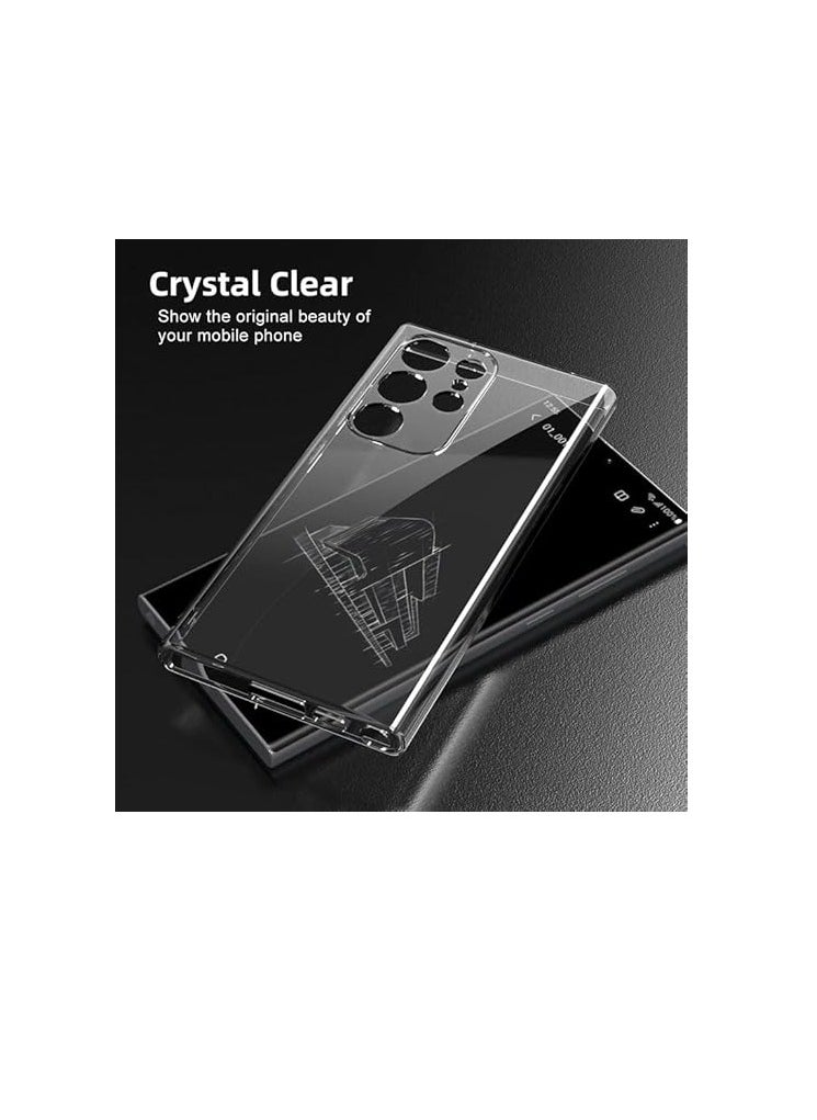 Generic S23 Ultra Case Clear Slim Thin Cover Fit Protective Case for Galaxy S23 Ultra，Clear  - Image 2