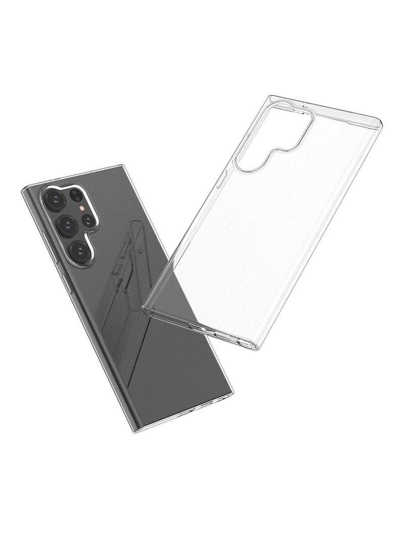 Generic S23 Ultra Case Clear Slim Thin Cover Fit Protective Case for Galaxy S23 Ultra，Clear  - Image 1
