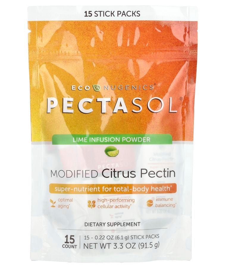 PectaSol® Modified Citrus Pectin 15 Stick Packs 0.22 oz (6.1 g) Each