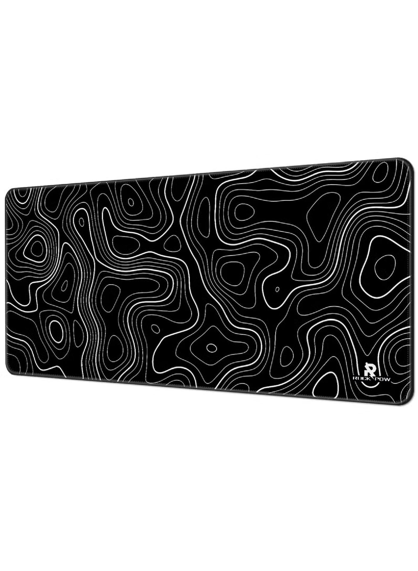 Large Mouse Pad Extended Gaming Mouse Pad Non-Slip Rubber Base Mouse pad Office Desk Mat Desk Pad Smooth Cloth Surface Keyboard Mouse Pads for Computers