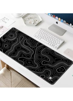 Rock Pow Large Mouse Pad Extended Gaming Non-Slip Rubber Base Office Desk Keyboard Mouse Pads (800 * 300 * 3mm)  - Image 4