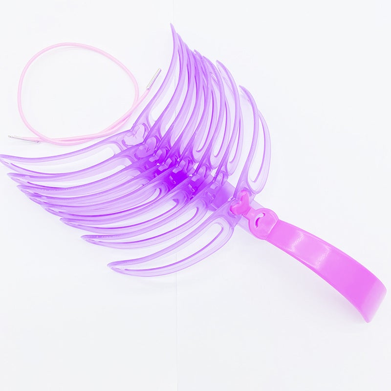 Handheld Eyebrow Card Head Wearing Thrush Sticker Artifact Three-Dimensional Eyebrow Repair Beginner 8 Eyebrow Repair Tool Set Sale - Image 4