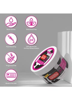 Udderly Smooth Udderly Smooth Extra Care Hand/Body Deep Moisturizing Cream with 20% Urea, Unscented, 8 Ounce  - Image 3