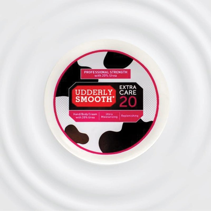 Udderly Smooth كريم ترطيب عميق لليدين والجسم من أوديرلي سموذ مع 20% يوريا، بدون رائحة، 8 أونصة - Image 3