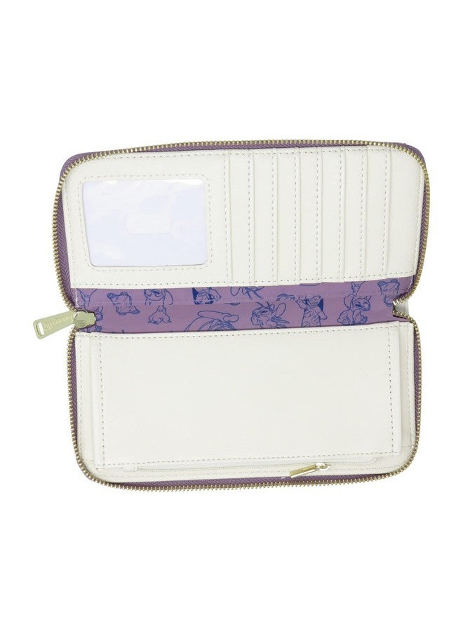 Loungefly Disney Lilo And Stitch Allover Print Zip Around Wallet - Image 3