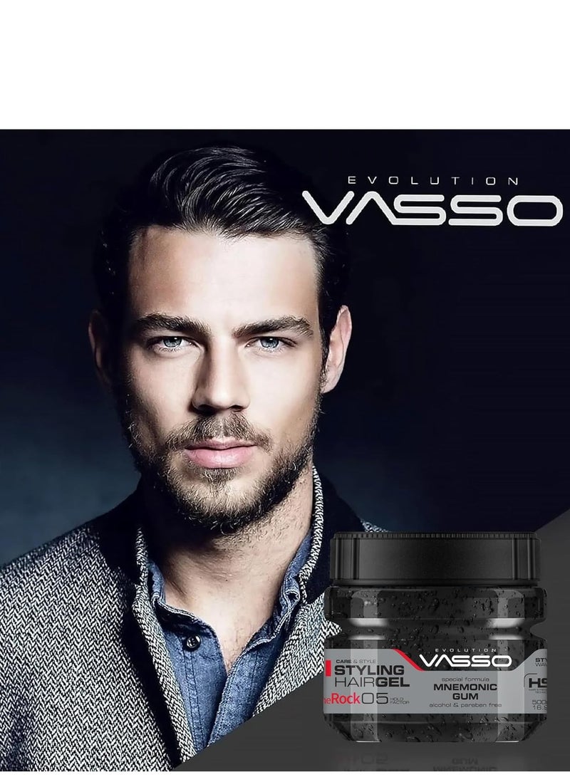 VASSO EVOLUTION Vasso Hair Gel The Rock Red 250ml - Image 2