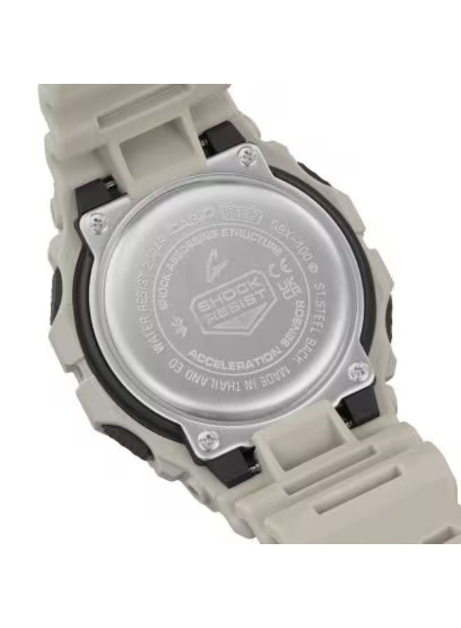 CASIO Resin Digital Wrist Watch GBX-100-8DR - Image 4