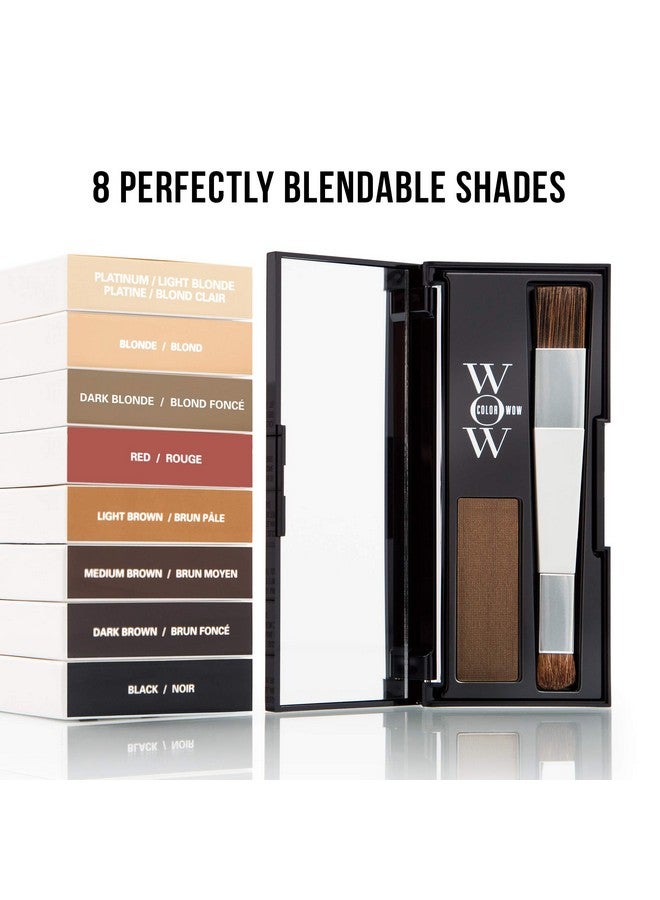 كولور واو تغطية جذور الشعر من كولور واو، بني متوسط - تغطية فورية للشعر الرمادي ولمسة نهائية مؤقتة، مقاوم للماء والعرق، تركيبة حائزة على جوائز لا تسبب الفوضى - Image 3