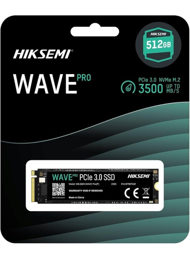 Hiksemi Wave (P) 512GB NVMe PCIe 3.0 M.2 SSD - Image 1