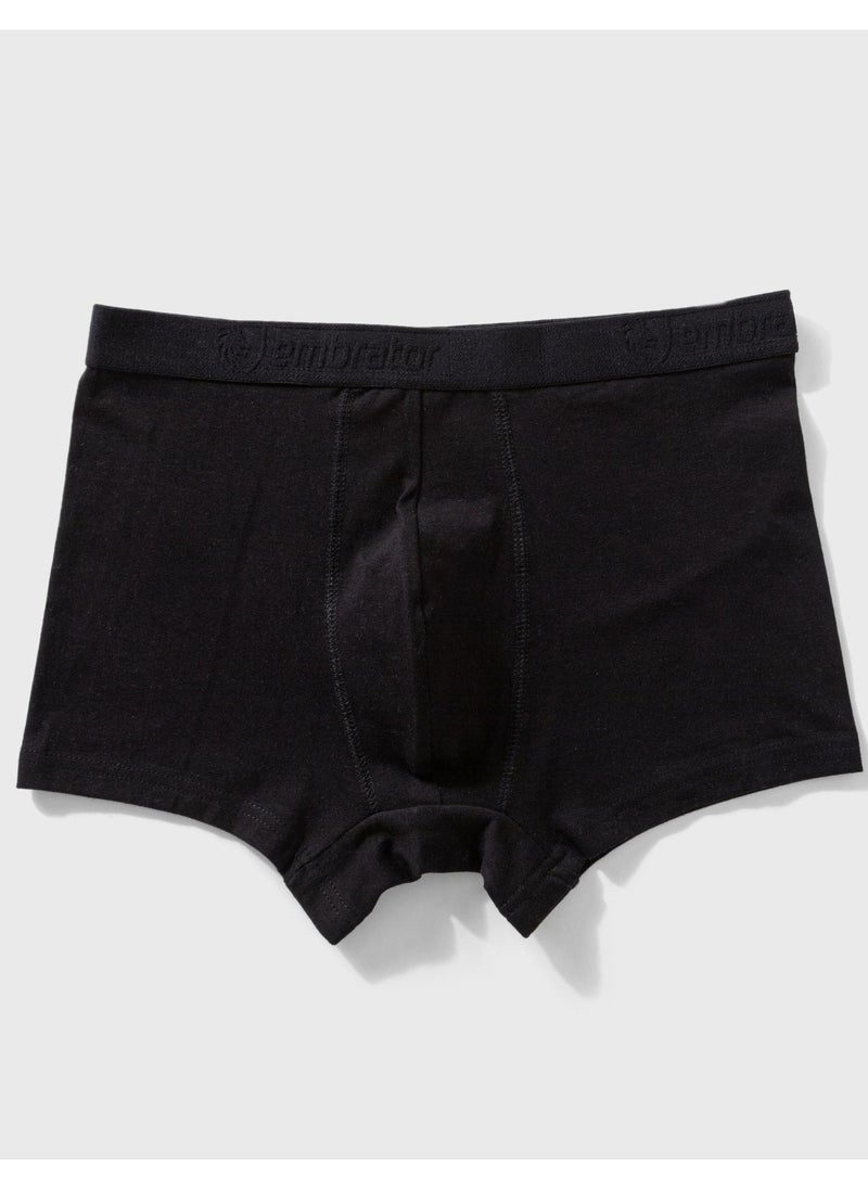 embrator Pack of 6 Plain Cotton Lycra Boxer for Men  - Image 2