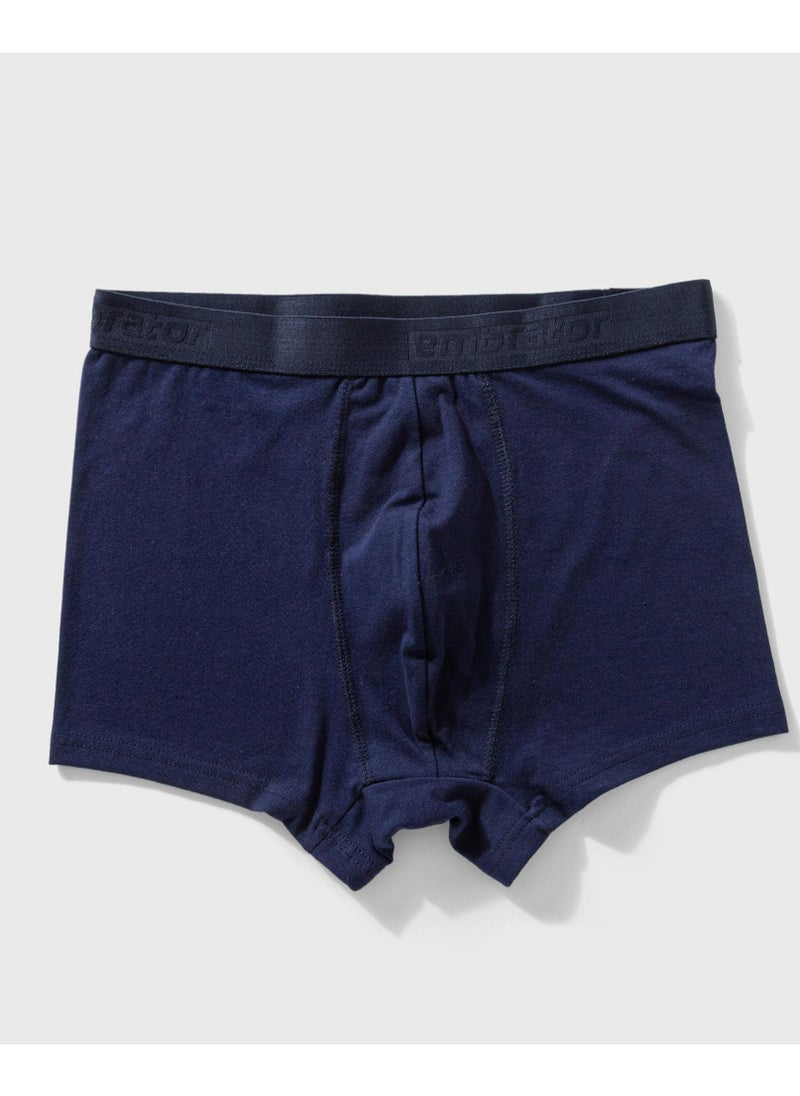 embrator Pack of 6 Plain Cotton Lycra Boxer for Men  - Image 3