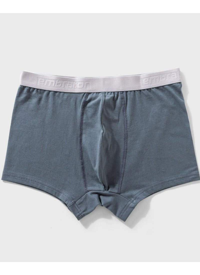 embrator Pack of 6 Plain Cotton Lycra Boxer for Men  - Image 4