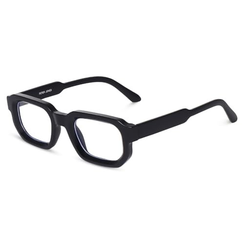 Peter Jones I Zero Power Blue Cut Computer Glasses I Gaming Glasses I UV Protected & Blocks Harmful Rays I Men & Women I Medium Broad Style I AG3887FB - Image 1