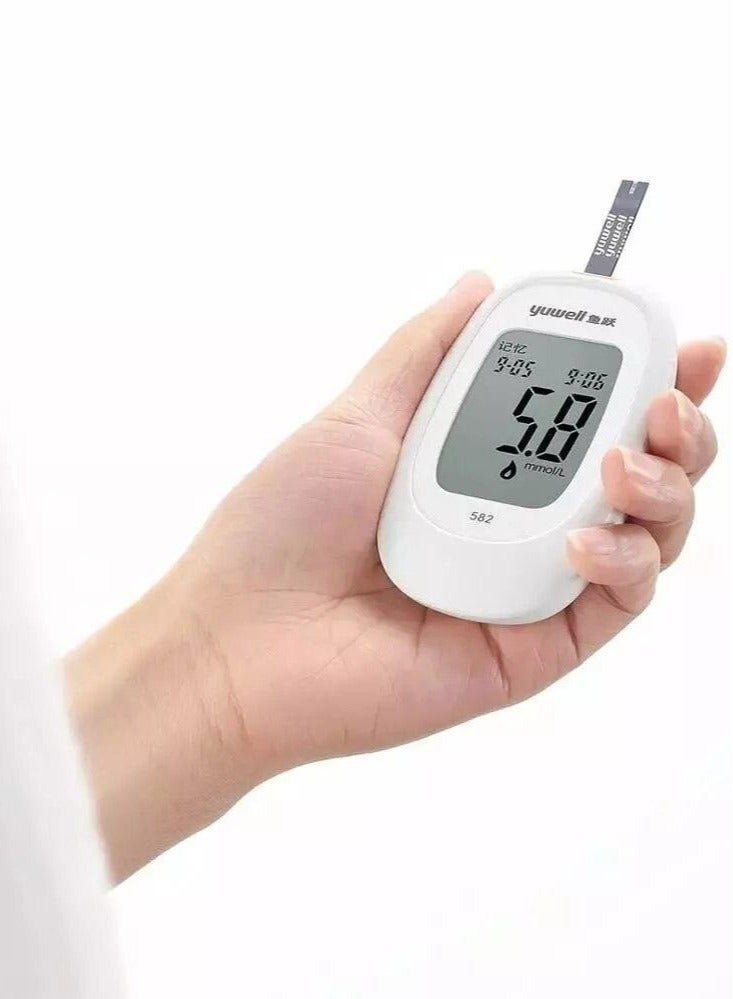 يوويل مجموعة مكونة من جهاز قياس السكر يوويل مع 2 علبة أشرطة و 2 علبة ابر - Image 3