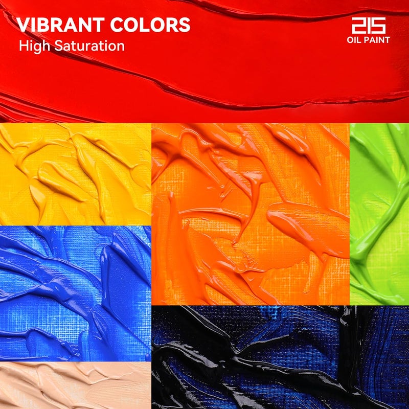 Paul Rubens Oil Paint, 20 Colors*50ml LargeTubes, Professional Oil Based Paint with High Saturation, Creamy Texture, and Consistency,Art Supplies for Artists, Students, Beginners-A Set - Image 3