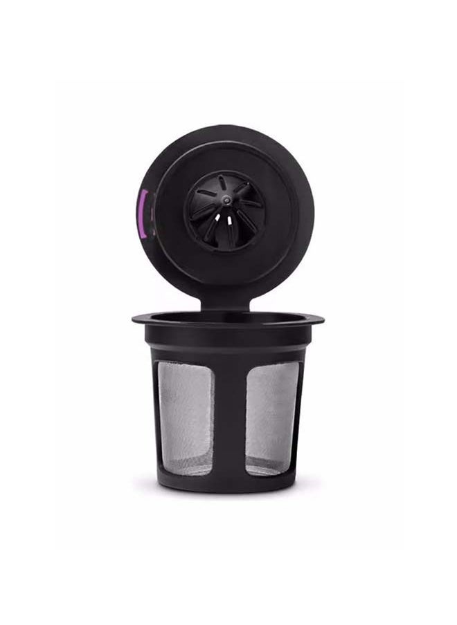 Generic - Coffee Capsule K Cup Refillable Reusable Coffee Filters With Enlarge Mesh Strainer And Large Inlet For Keurig 2.0 And 1.0 Black 5.1*4.7*5.1cm - Image 1