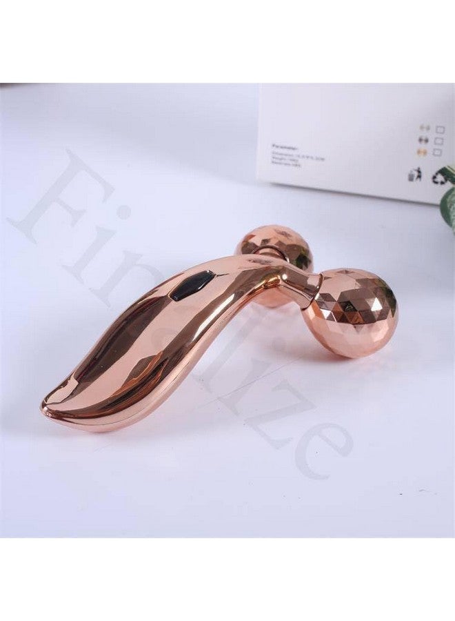 Finalize Ice Roller for Face, Neck & Eyes Massage | Glowing Skin Enhancer, Easy to Use and Carry, Reusable for Women (3D Gold+Stone+New Perple) - Image 3