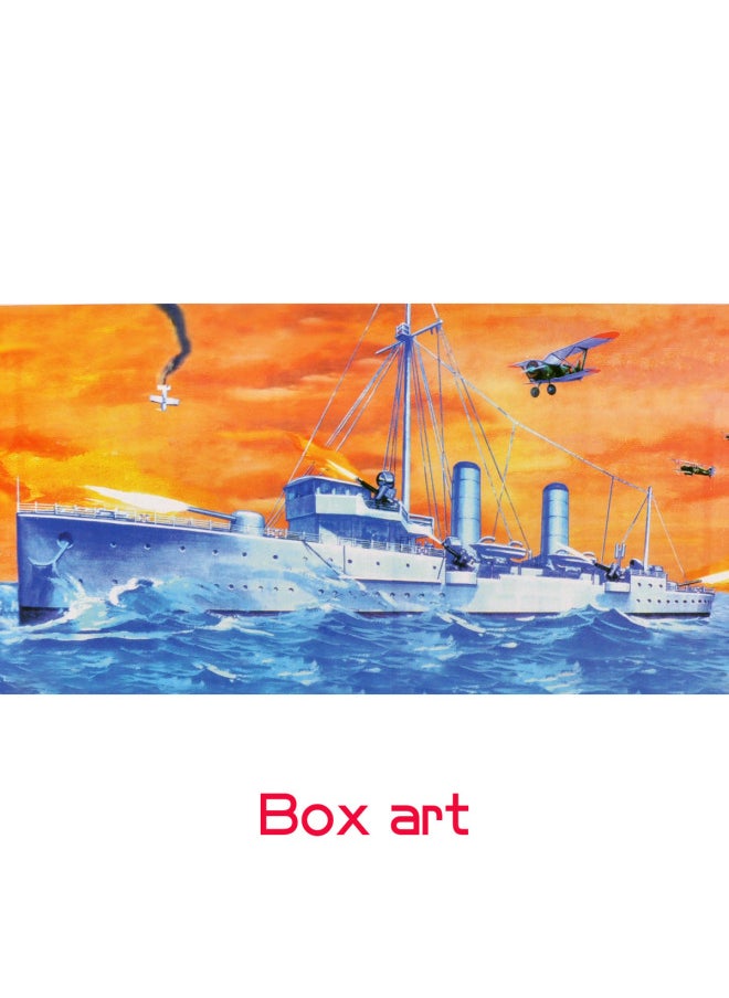 Generic - Trumpeter Assembled Model Electric Warship Ship Model Ratio 1:150 China Beiyang Government Sea Zhongshan Ship 03503-Color:Original Model - Image 1