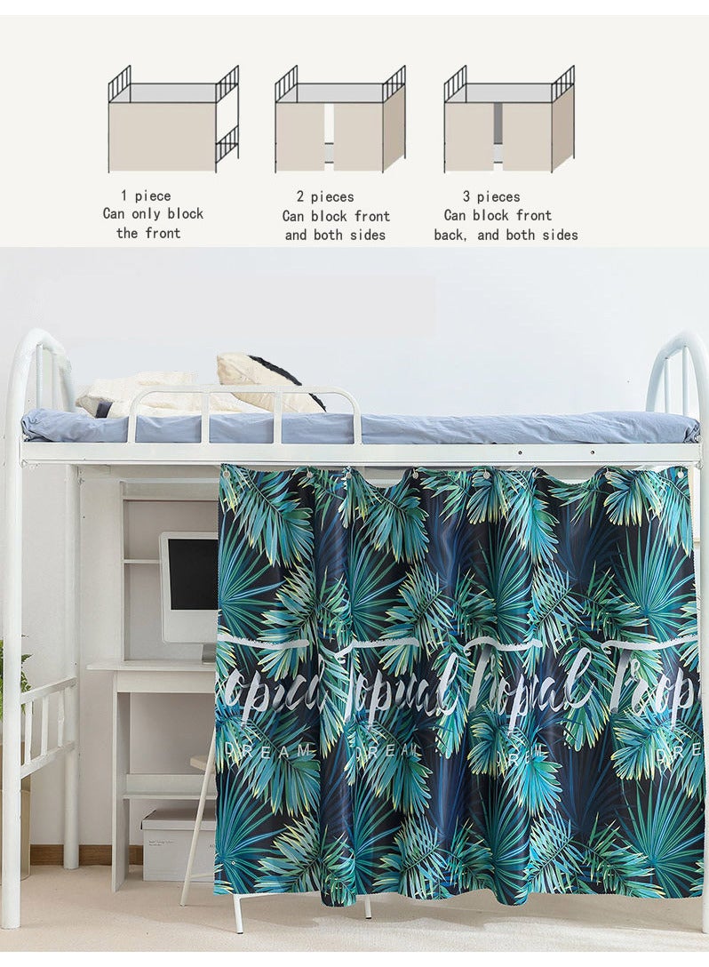 FASHION HOME Bunk Bed Curtain Single Sleeper Canopy Blackout Cloth Shading Bedding Junior Students College Home Drapery 1pc  - Image 1