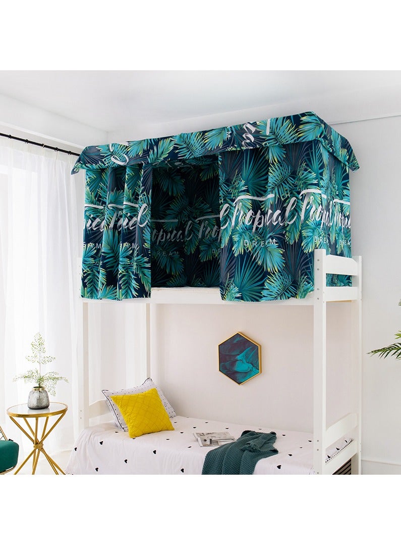 FASHION HOME Bunk Bed Curtain Single Sleeper Canopy Blackout Cloth Shading Bedding Junior Students College Home Drapery 1pc  - Image 4