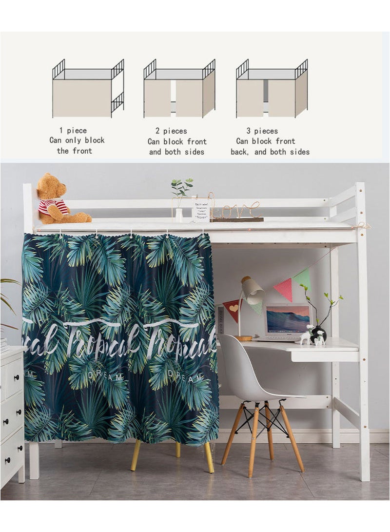 FASHION HOME Bunk Bed Curtain Single Sleeper Canopy Blackout Cloth Shading Bedding Junior Students College Home Drapery 1pc  - Image 2
