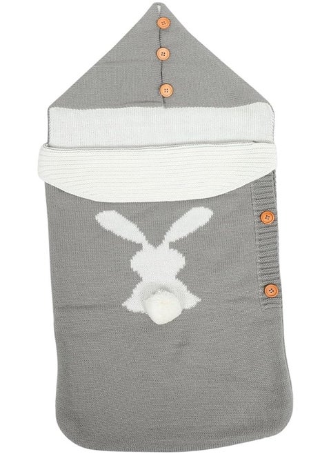 Comfortable Soft Sleeping Baby Bag，Adorable Rabbit Design Swaddle Sack for Winter and Durable Bedding Clothing for Strollers and Cribs Keeps Warm