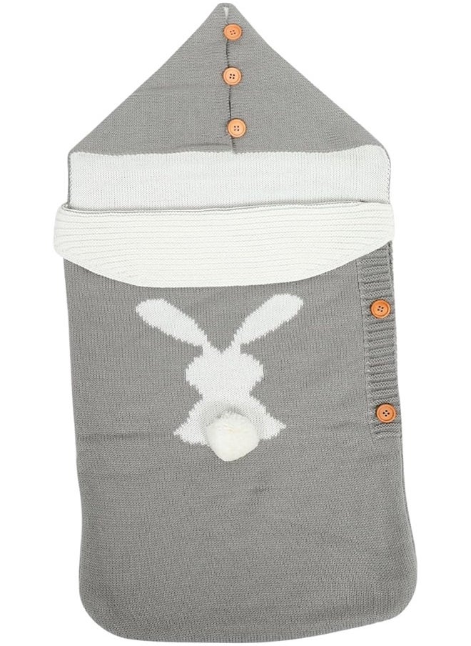 yongsheng Comfortable Soft Sleeping Baby Bag，Adorable Rabbit Design Swaddle Sack for Winter and Durable Bedding Clothing for Strollers and Cribs Keeps Warm  - Image 1