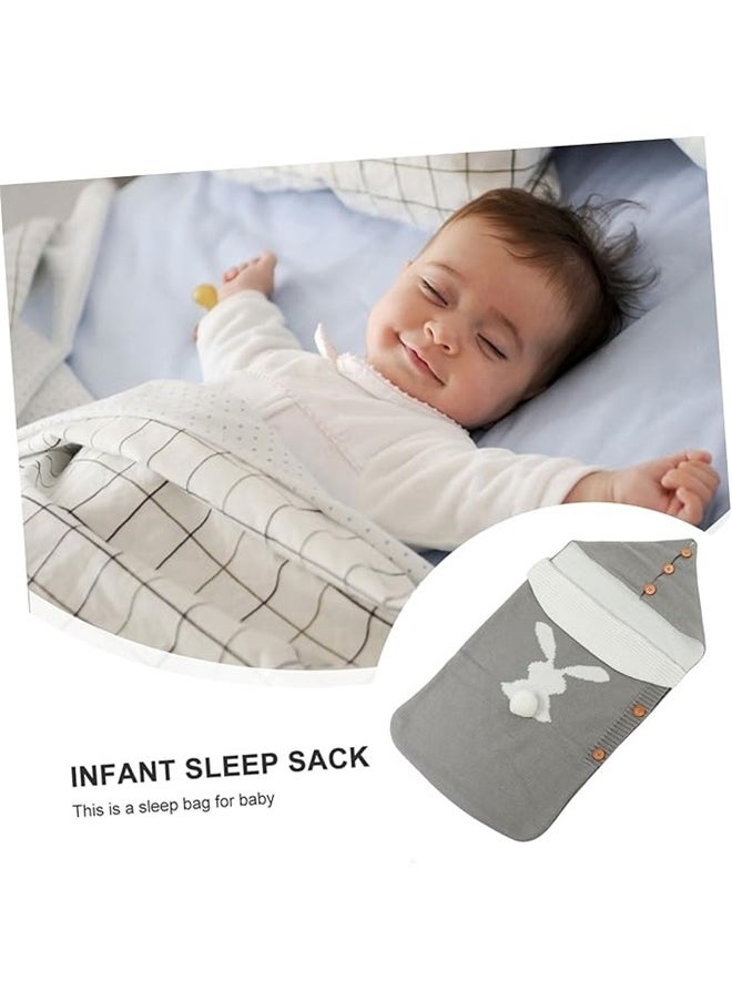 yongsheng Comfortable Soft Sleeping Baby Bag，Adorable Rabbit Design Swaddle Sack for Winter and Durable Bedding Clothing for Strollers and Cribs Keeps Warm  - Image 5